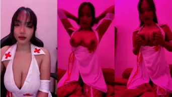 Sunflo Jadi Perawat Suster Binal Live