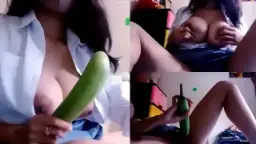 Terbaru Pulang S3k0lah Colmek Pake Terong
