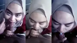 Sepongan Cewek Hijab Teman Kantor