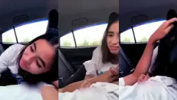 Daun Masih Muda SM4 Emut Kontol di Mobil