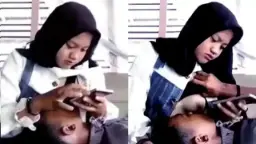 Jilbab 4_BG Nyusuin Pacar Di Warungkopi
